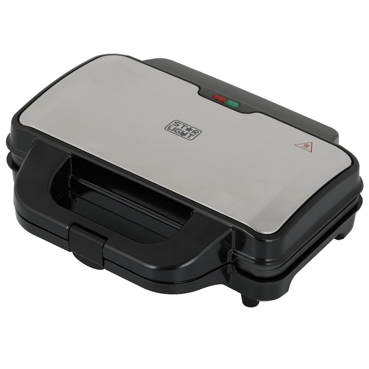 Reducere  RESIGILAT: Sandwich-maker Star-Light SMH-900W, 900 W, Negru/Inox