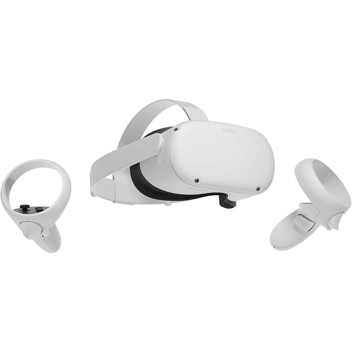 Reducere  RESIGILAT: Ochelari VR META Oculus Quest 2, 256 GB, Alb