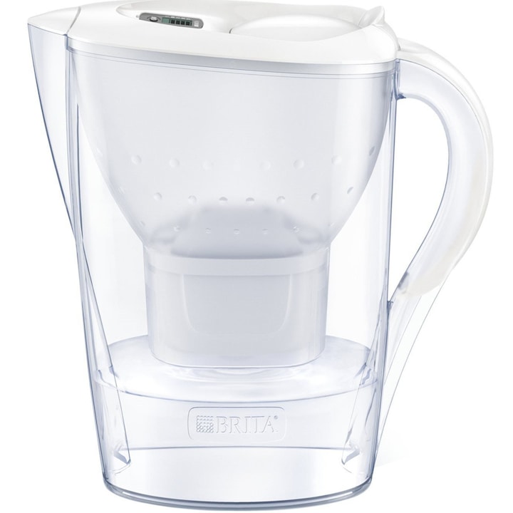 Reducere  RESIGILAT: Starter pack cana filtranta Brita Marella, 2,4L, alba + 3 filtre Maxtra PRO