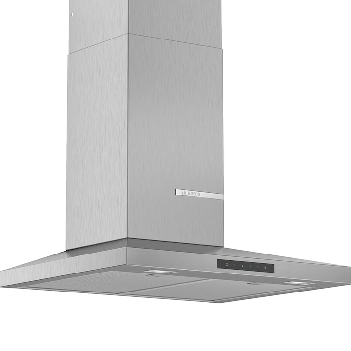 Reducere  RESIGILAT: Hota incorporabila decorativa Bosch DWQ66DM50, Putere absortie 610 m3/h , 1 motor, 60 cm, Inox