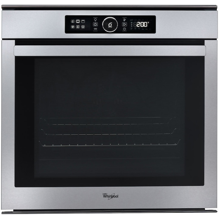 Reducere  RESIGILAT: Cuptor incorporabil Whirlpool AKZM 8480 IX, Electric, 73 l, Autocuratare Pirolitica, 6th Sense, Ready2Cook, Grill, Clasa A+, Inox