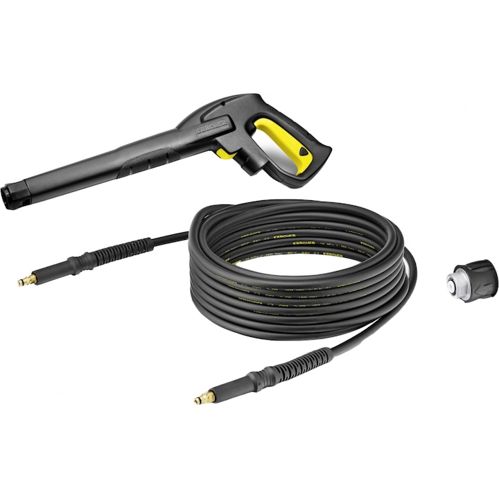 Reducere  RESIGILAT: Set accesorii pentru aparat de spalat cu presiune Karcher HK 7.5,furtun 7.5 m + pistol Karcher + adaptor, pentru modelele K2-K7