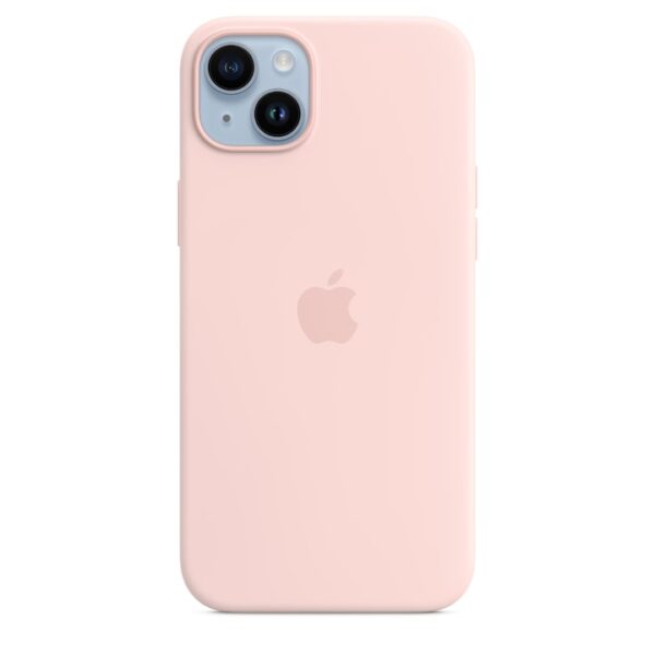 Reducere  RESIGILAT: Husa de protectie Apple Silicone Case with MagSafe pentru iPhone 14 Plus, Chalk Pink