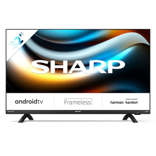 Reducere  RESIGILAT: Televizor SHARP LED 32DI4EA, 81 cm, Android, HD, Clasa F