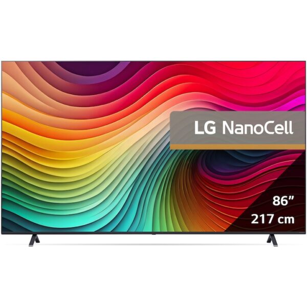 Reducere  RESIGILAT: Televizor LG NanoCell 86NANO81T3A, 218 cm, Smart, 4K Ultra HD, 100 Hz, Clasa G (Model 2024)