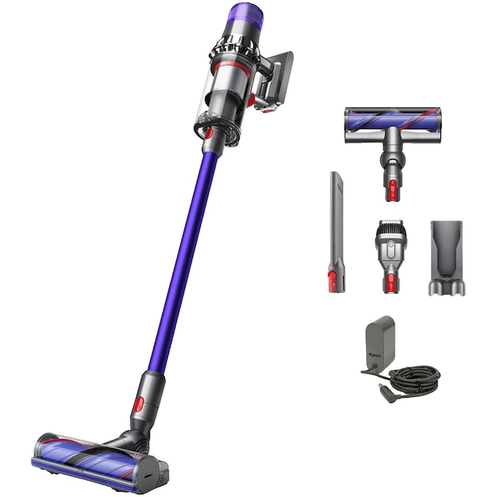 Reducere  RESIGILAT: Aspirator vertical Dyson V11 Advanced 479333-01, 545 W, 0.76l, autonomie 60 minute, nichel/mov