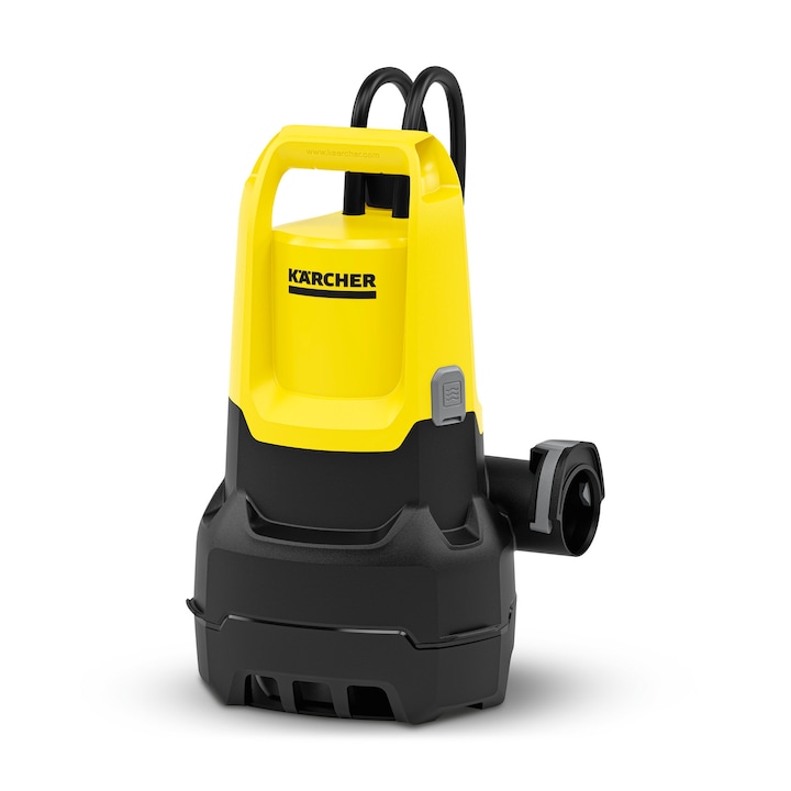 Reducere  RESIGILAT: Pompa submersibila apa murdara Karcher SP 16000 Dirt, 550 W, debit maxim 16000 l/h, inaltime de pompare 8 m, adancime de scufundare 7 m, plutitor reglabil