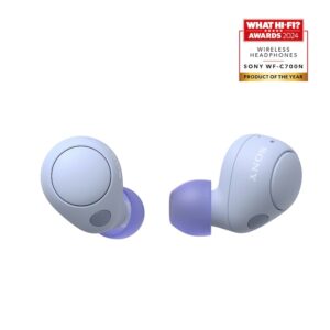 Reducere  RESIGILAT: Casti In-Ear Sony WF-C700NV, True Wireless, Noise Cancelling, Bluetooth, Microfon, Conexiune multipunct, Fast Pair, IPX4, Autonomie baterie 20 ore, Violet