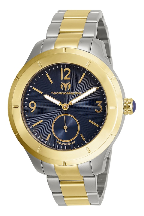 Reducere  RESIGILAT: TechnoMarine – Ceas quartz in doua nuante, Argintiu, Auriu