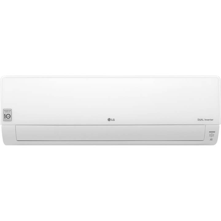 Reducere  RESIGILAT: Aparat de aer conditionat LG Deluxe 9000 BTU Wi-Fi, Clasa A++/A+, Plasmaster Ionizer, functie Fast Heating, afisare consum energie, Dual Inverter Compressor cu 10 ani garantie compresor, DC09RT, R32,alb