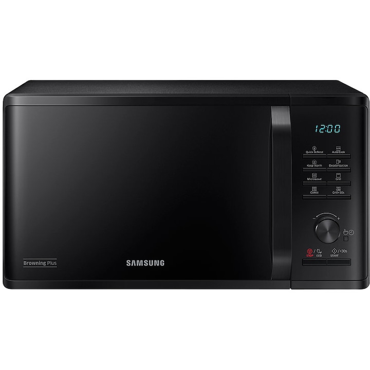 Reducere  RESIGILAT: Cuptor cu microunde Samsung MG23K3515AK/OL, 23l, 800W, Grill, Negru