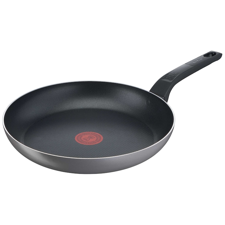 Reducere  RESIGILAT: Tigaie Tefal Easy Plus, 32 cm, invelis antiaderent din titan, indicator Thermo-Signal, baza Diffusion