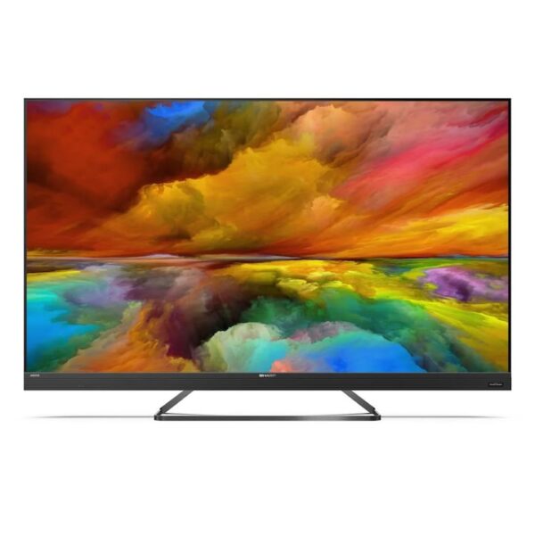 Reducere  RESIGILAT: Televizor Sharp QLED 50EQ3EA, 126 cm, Smart Android TV, 4K Ultra HD, Clasa G