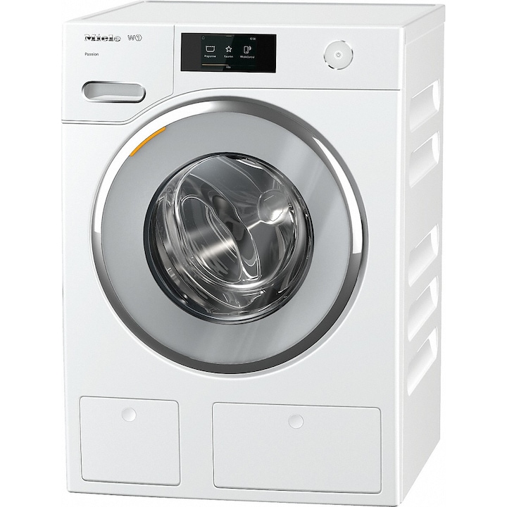 Reducere  RESIGILAT: Masina de spalat rufe Miele WWV 980 WPS, 9kg, 1600 rpm, Control M Touch, Wifi Conn@ct, Pwash 2.0, TwinDos XL, SteamCare, Clasa A, Alb