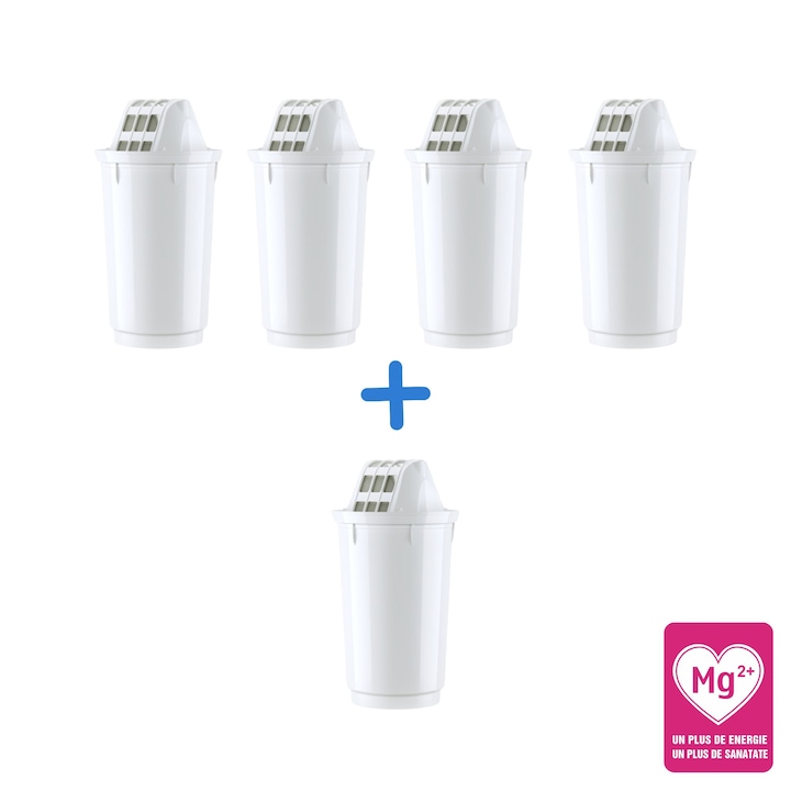 Reducere  RESIGILAT: Set 4+1 filtre pentru apa Aquaphor A5 cu magneziu