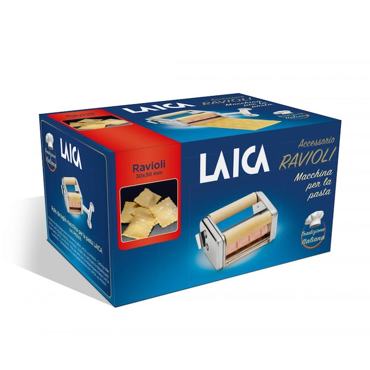 Reducere  RESIGILAT: Accesoriu masina paste Laica, ravioli 30×30 mm