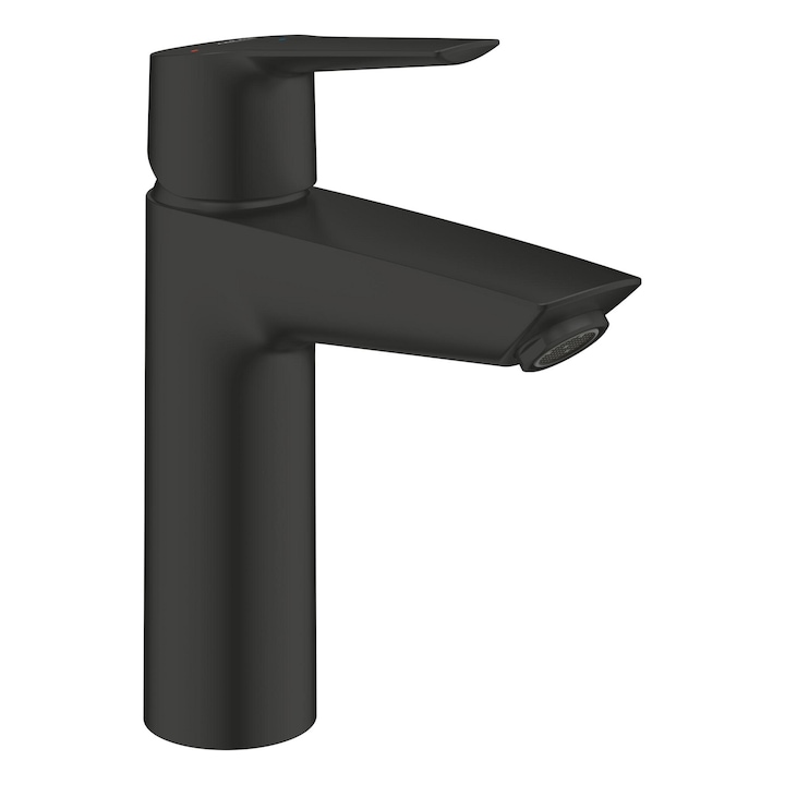 Reducere  RESIGILAT: Baterie lavoar Grohe Start, M, 192 mm, pornire rece, ventil, mat, negru, 237462432