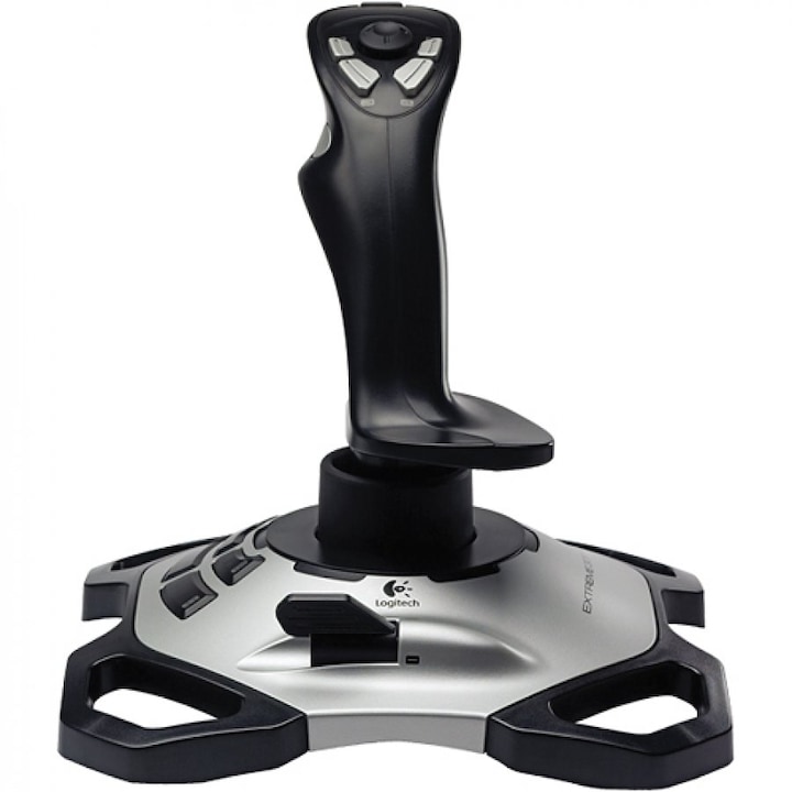 Reducere  RESIGILAT: Joystick Logitech Extreme 3D Pro pentru PC