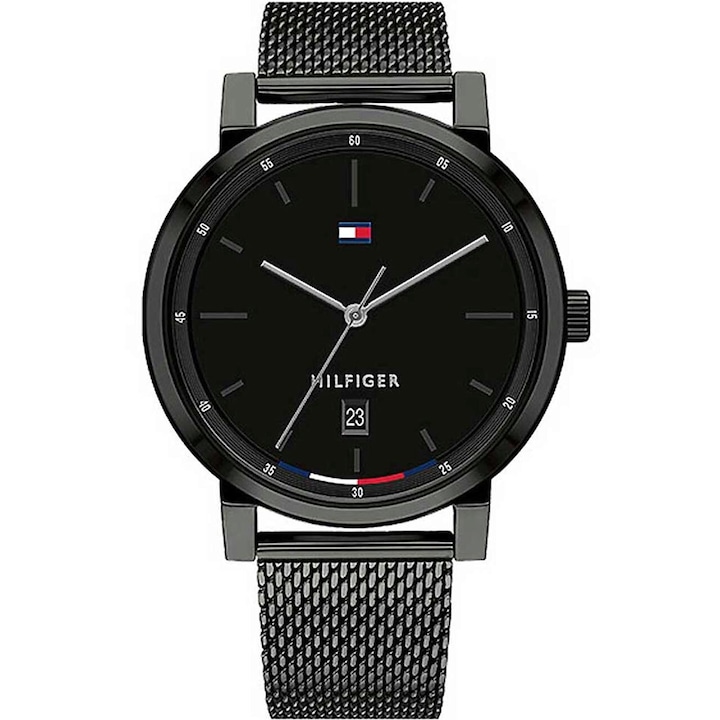 Reducere  RESIGILAT: Tommy Hilfiger – Ceas barbatesc, Quartz, 43mm, 5ATM