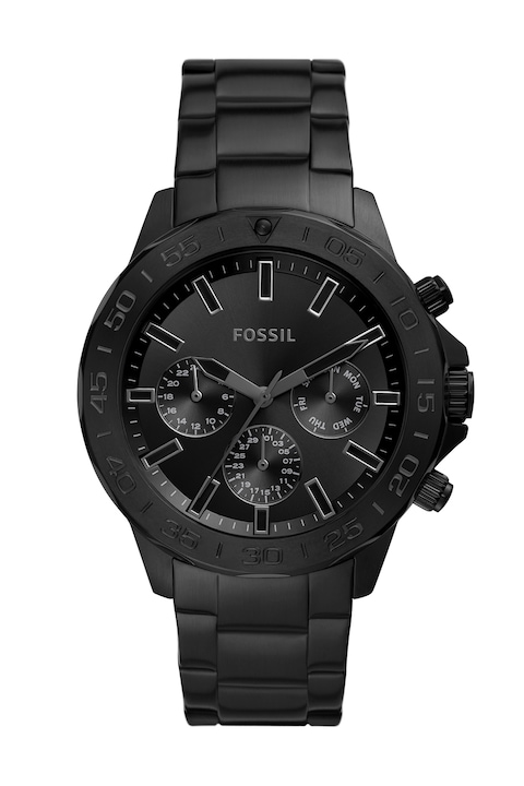 Reducere  RESIGILAT: Fossil – Ceas din otel inoxidabil cu functii multiple, Negru