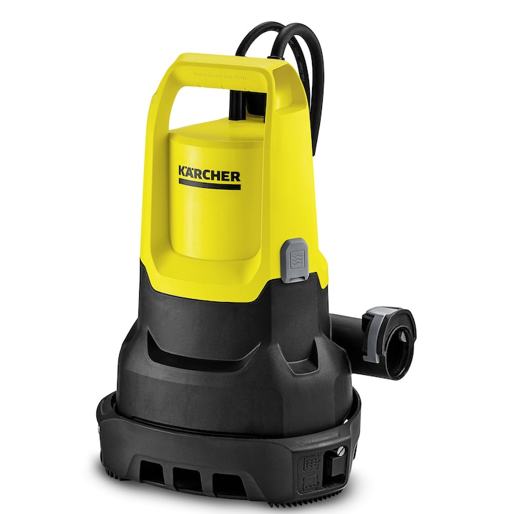 Reducere  RESIGILAT: Pompa submersibila 2 in 1 apa curata/apa murdara Karcher SP 5 Dual,500 W, 9500l/h,absorbtie 7 m, refulare 7 m ,20mm granulatie maxima