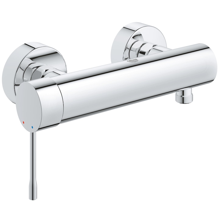 Reducere  RESIGILAT: Baterie dus Grohe Essence New, monocomanda, 1/2”, cartus ceramic, protectie reflux, limitator de temperatura, crom