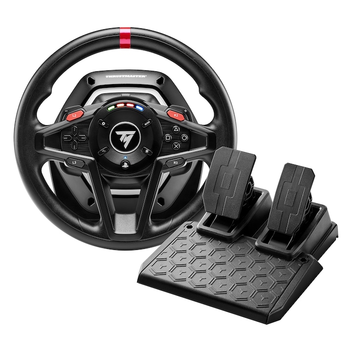 Reducere  RESIGILAT: Volan Thrustmaster T128-P pentru PlayStation 5, PlayStation 4, PC