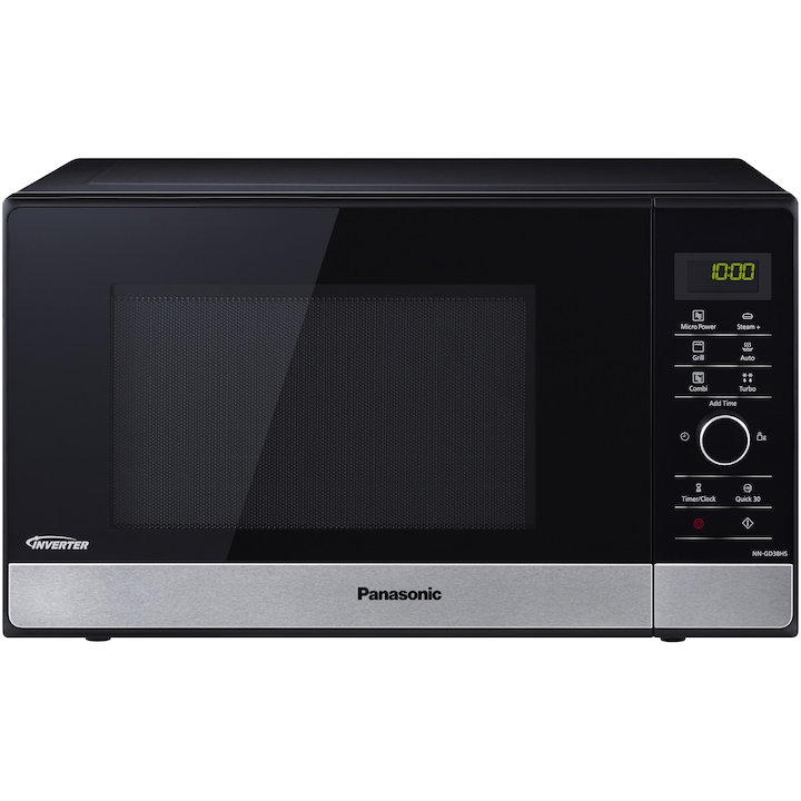 Reducere  RESIGILAT: Cuptor cu microunde Panasonic NN-GD38HSSUG, 1000 W, 23 l