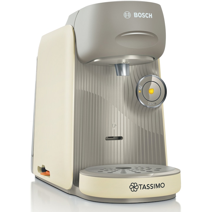 Reducere  RESIGILAT: Espressor Bosch Tassimo Finesse TAS167P, 1400w, 3.3 bar, 0.7l , IntensityBoost, Autocuratare si decalcifiere, Capsule, Crem