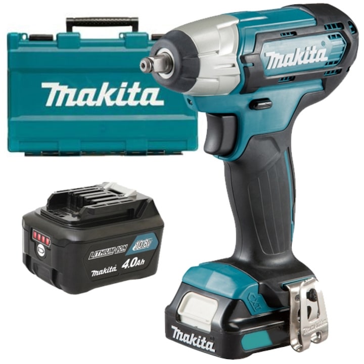 Reducere  RESIGILAT: Masina de insurubat cu impact (bormasina) Makita, 2 acumulatori Li-Ion Cxt, 10.8V, 4.0Ah