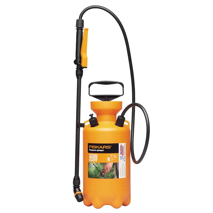 Reducere  RESIGILAT: Pulverizator (vermorel) Fiskars 1025934, spray reglabil, 3 bar presiune lucru, 5 l rezervor