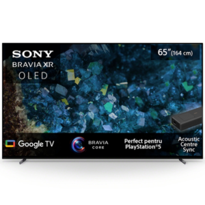 Reducere  RESIGILAT: Televizor Sony BRAVIA OLED 65A80L, 164 cm, Smart Google TV, 4K Ultra HD, 100 Hz, Clasa F