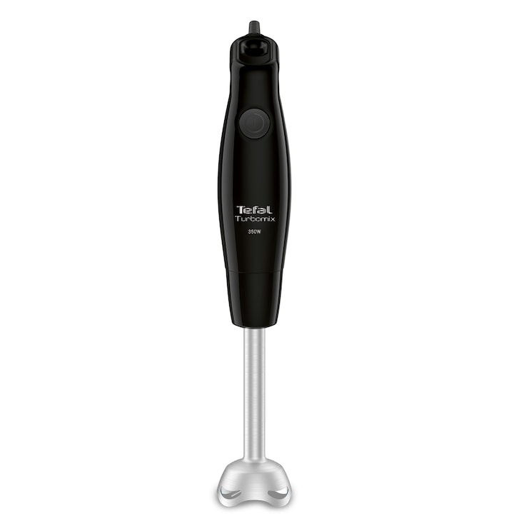 Reducere  RESIGILAT: Mixer vertical Turbomix Tefal HB121838, 350W, Lame rezistente Zelkrom, functii inteligente de protectie, negru