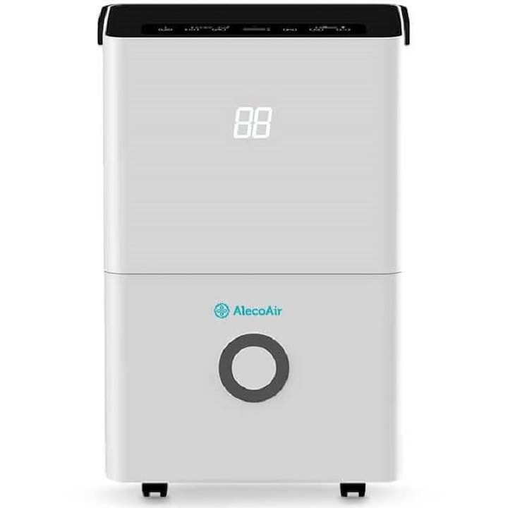 Reducere  RESIGILAT: Dezumidificator si purificator AlecoAir D20 GRANDE, WiFi, 20 L/ zi, Filtru HEPA, Uscare Rufe, Display digital, Higrostat, Timer