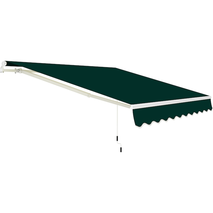 Reducere  RESIGILAT: Copertina / marchiza retractabila Kring Sun, 250×200 cm, Verde