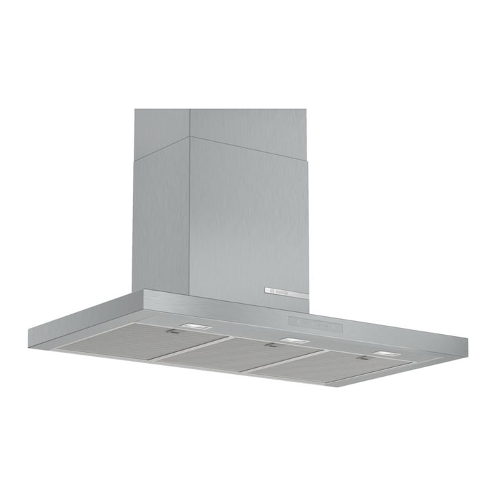 Reducere  RESIGILAT: Hota incorporabila decorativa Bosch DWB97CM50, Putere de absorbtie 721 mc/h, TouchControl, Motor EcoSilence Drive, Iluminare LED, Clasa A+, 90 cm, Inox