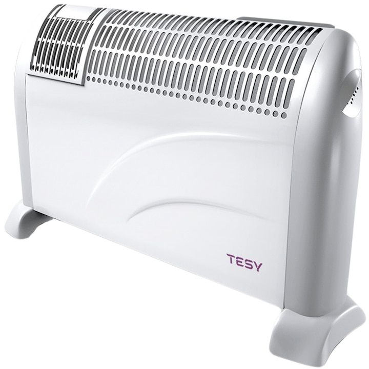 Reducere  RESIGILAT: Convector electric de podea Tesy CN 203 ZF, 2000 W, 3 trepte de putere, Termostat de siguranta, Termostat reglabil, Protectie anti-inghet