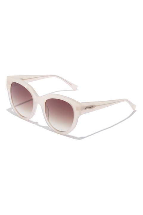 Reducere  RESIGILAT: Hawkers – Ochelari de soare unisex cat-eye, 55-22-145, Alb murdar