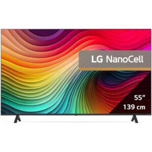 Reducere  RESIGILAT: Televizor LG NanoCell 55NANO81T3A, 139 cm, Smart, 4K Ultra HD, Clasa G (Model 2024)