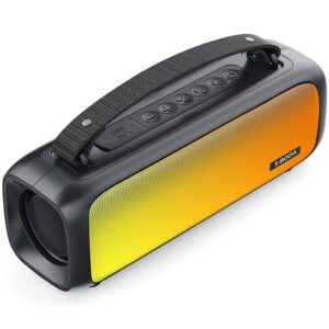 Reducere  RESIGILAT: Boxa portabila E-Boda, The Vibe 110, Bluetooth, USB, Radio FM, RGB, negru