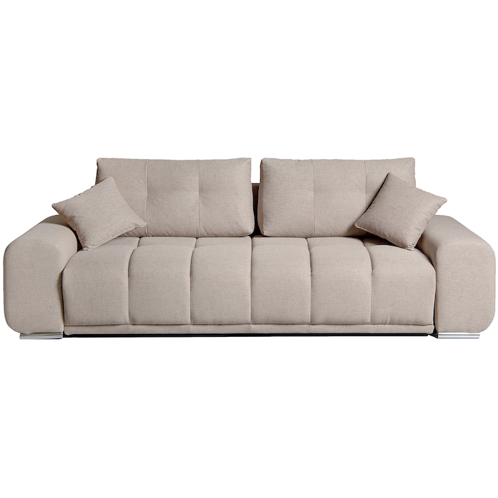 Reducere  RESIGILAT: Canapea extensibila CD Sofa Giulia 264x105x75 cm, culoare Maro Coffee