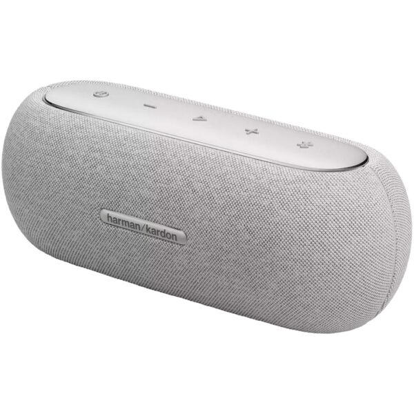 Reducere  RESIGILAT: Boxa portabila Harman Kardon Luna, Bluetooth, 40W, IP67, USB-C, Gri