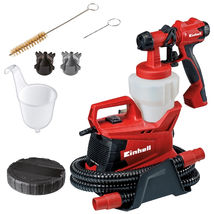 Reducere  RESIGILAT: Pistol electric de vopsit Einhell TC-SY 700 S, 700W, 1000 ml