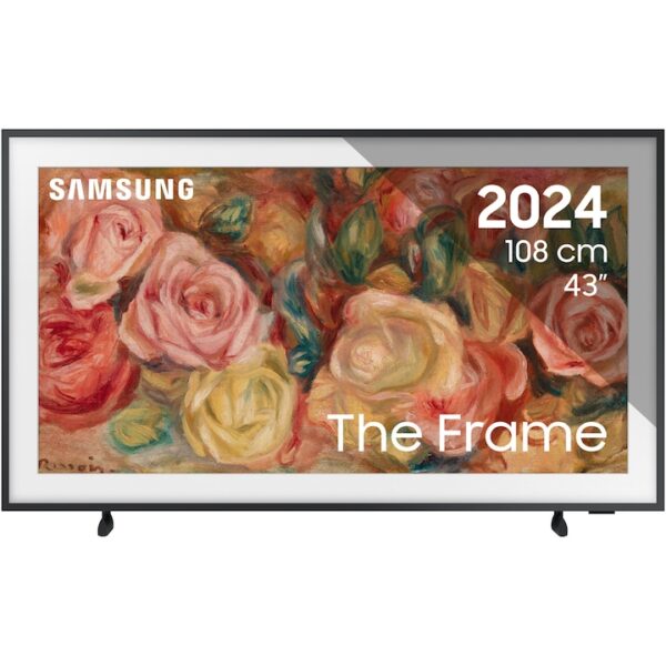 Reducere  RESIGILAT: Televizor Samsung Tablou QLED The Frame 43LS03D, 108 cm, Smart, 4K Ultra HD, Clasa G (Model 2024)