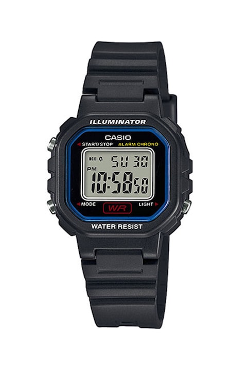 Reducere  RESIGILAT: Casio – Ceas cronograf cu LED, Negru