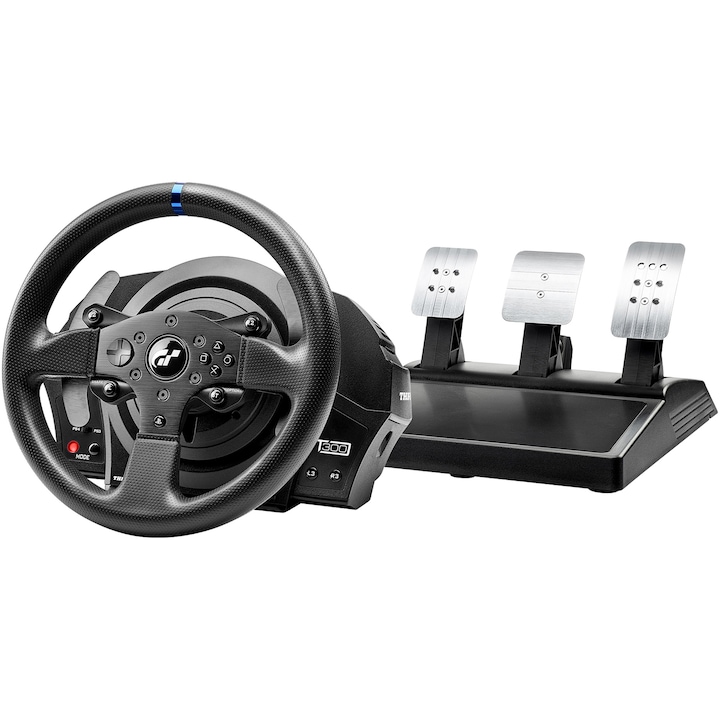 Reducere  RESIGILAT: Volan Thrustmaster T300 RS GT Edition pentru PlayStation 5, PlayStation 4, PlayStation 3, PC