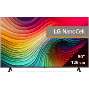 Reducere  RESIGILAT: Televizor LG NanoCell 50NANO81T3A, 126 cm, Smart, 4K Ultra HD, Clasa G (Model 2024)