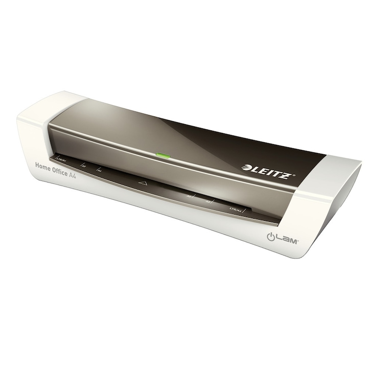 Reducere  RESIGILAT: Laminator Leitz iLAM Home Office, A4, kit folii laminare inclus, gri