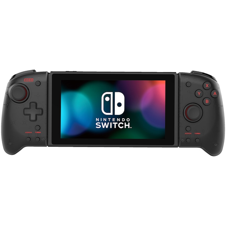 Reducere  RESIGILAT: Controller Hori Split Pad Pro Transparent Black Nintendo Switch