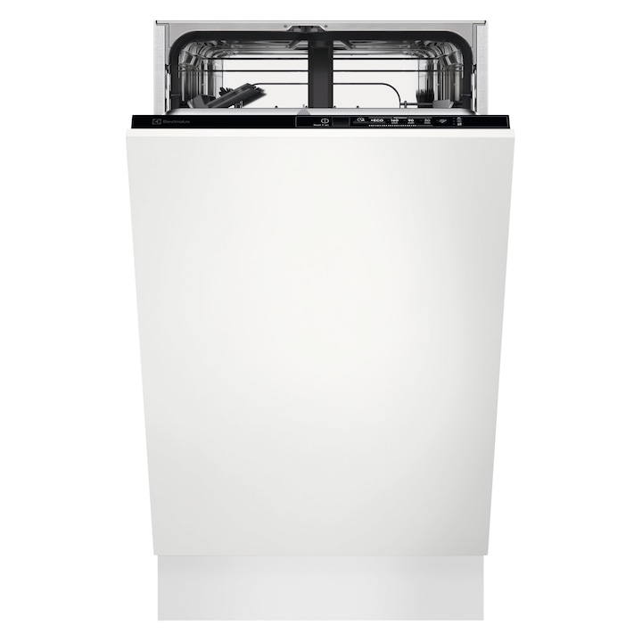 Reducere  RESIGILAT: Masina de spalat vase incorporabila Electrolux EEA71210L, 9 seturi, 5 programe, Clasa F, Motor Inverter, AirDry, PerfectFit, 45 cm